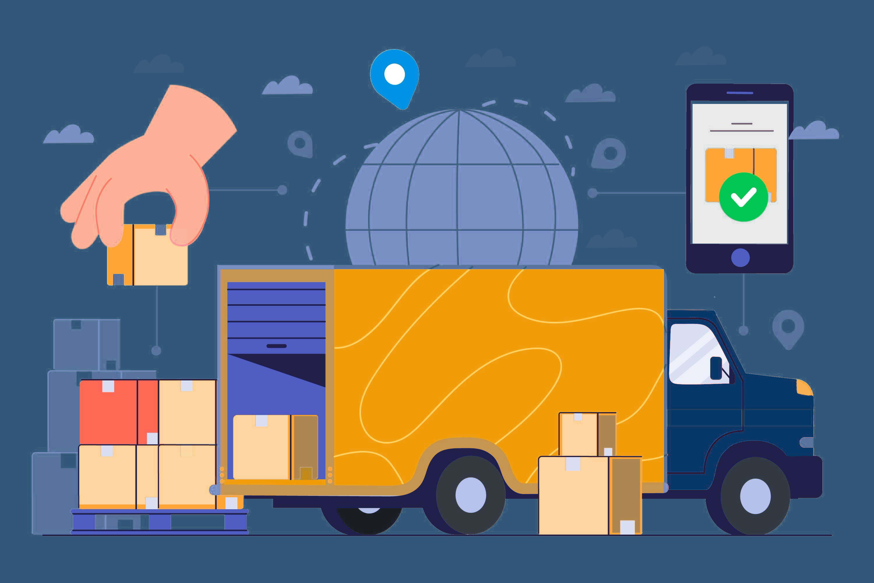 Bebol Logistik's modern logistics facility and fleet - A state-of-the-art warehouse and transport hub